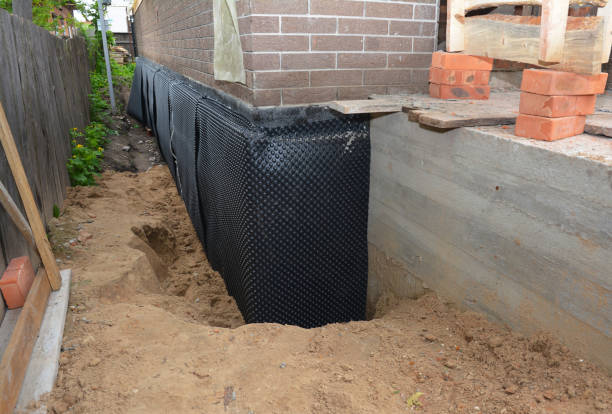 Happy homeowners after waterproofing job in Veedersburg